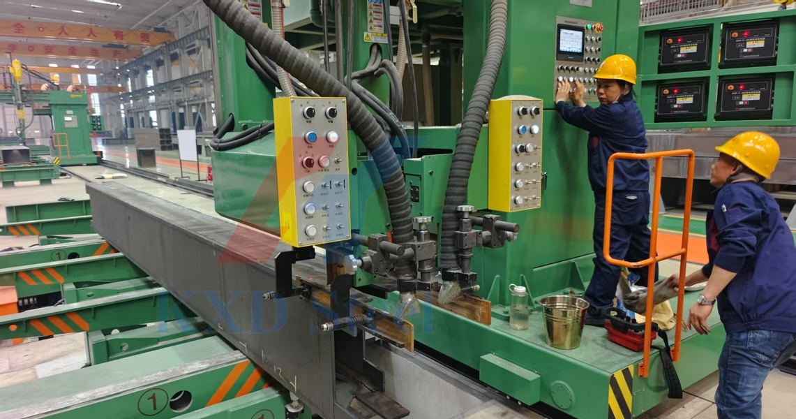 Qingdao KXD Steel Structure Co., Ltd dây chuyền sản xuất của nhà sản xuất
