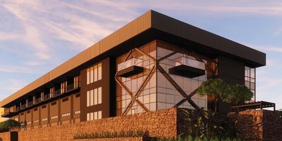 Q235B Q355B ASTM A36 Tòa nhà thép nhiều tầng