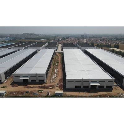 Sơn epoxy tốt Kim loại Xây dựng Tòa nhà khung thép chế tạo sẵn Kho chứa