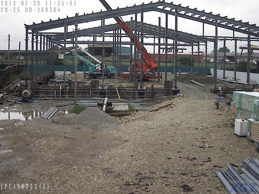 PU Panel Steel Frame Warehouses Cold Room Pre-Engineered Metal Building Tùy chọn