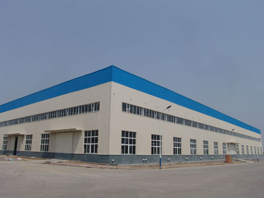 Xây dựng công nghiệp Thép cấu trúc Xưởng xây dựng khung kim loại Xây dựng nhà thép Prefab