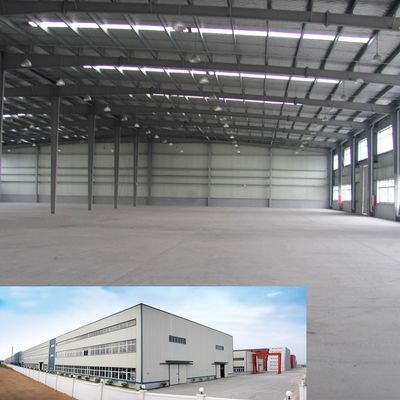 Xây dựng cấu trúc thép 35m Clear Span Xây dựng nhẹ