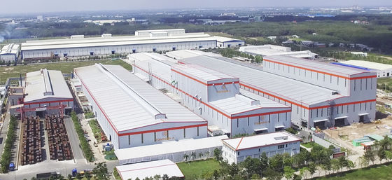 Thép đa dụng Tòa nhà kỹ thuật trước hiện đại Tòa nhà kim loại hiện đại