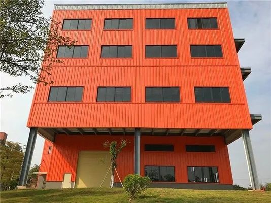 Các cấu trúc thép đa tầng được chế tạo sẵn Xưởng xây dựng Tòa nhà gạch và thép