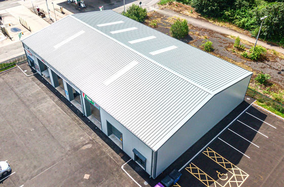 Cung cấp giá lạnh Prefabricated Metal Frame Light Sandwich Panel Prefabricated Building Structure Turnkey Heavy Warehouse