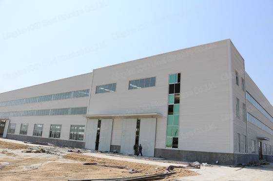 1000 mét vuông cấu trúc thép tòa nhà kho Prefabricated Metal Kits