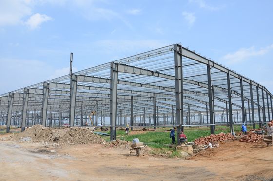 Q235 Q355B Xưởng xây dựng thép / Kho hàng / Tất cả các loại tòa nhà