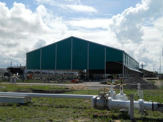 Lắp ráp nhanh Chiều dài lớn Cấu trúc thép nhẹ được chế tạo sẵn Xếp dệt Xây dựng công nghiệp