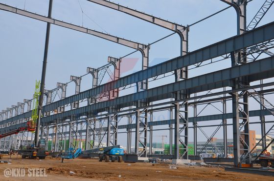 Cầu Cấu trúc thép chế tạo sẵn Nhà kho Xây dựng khung kim loại Công ty Cấu trúc kim loại Nhà kho