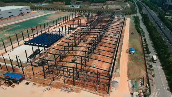 Nhà xây dựng thép Prefab Nhà kho thép Nhà xưởng Metal Shed Logistics Factory Warehouse