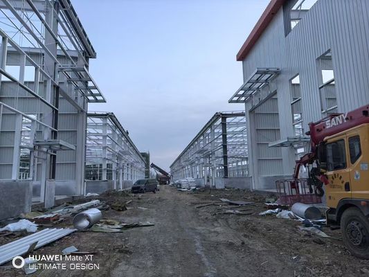 Các tòa nhà thép được chế tạo sẵn thân thiện với môi trường cho sử dụng trong nhà ở và nông nghiệp