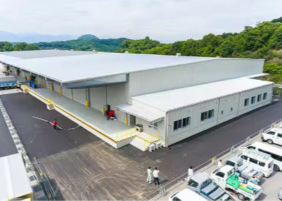 Trọng lượng nhẹ Công nghiệp Xây dựng thép Prefab Kho hàng hiện đại Light Workshop