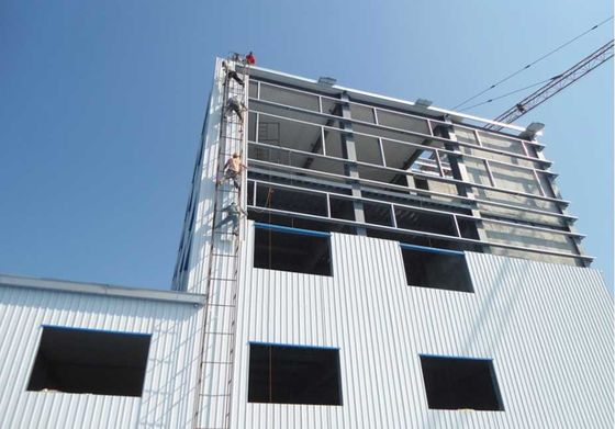 Tòa nhà xây dựng kim loại chống thời tiết mạnh với hiệu quả năng lượng cao và lớp phủ kẽm 80-275g / m2