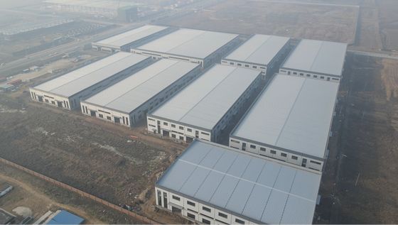 Khung cấu trúc thép dỡ sẵn khung nhà máy kho công nghiệp và thương mại