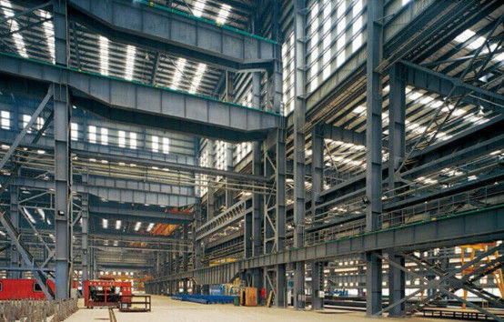 Custom Q355B Pre-Engineered Modular Prefab Industrial Warehouse Thép cấu trúc Tòa nhà Xây dựng