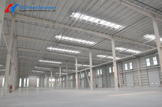 Cấu trúc thép phủ tùy chỉnh Cấu trúc kho kim loại chế tạo sẵn Tòa nhà hangar