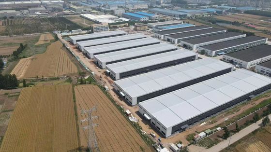 Đặt hàng tùy chỉnh nhanh chóng dễ dàng lắp đặt thép sẵn Logistics Warehousing Khu vực phân phối