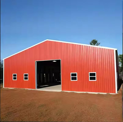 Cấu trúc thép đúc sẵn tùy chỉnh Cấu trúc kim loại Xây dựng loại ánh sáng tiêu chuẩn Xây dựng kho hàng