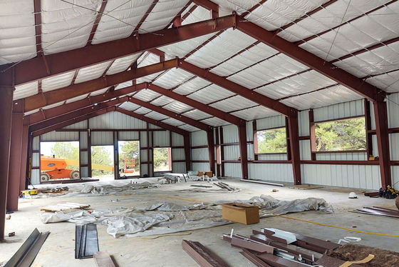 Bộ đồ kho thép 40x60 Barndominium Steel Structure Tòa nhà kim loại