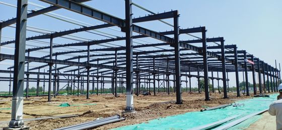Tùy chỉnh Hot-đánh ván H sức mạnh cao Bolted SGS, BV Steel Structure Workshop