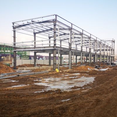 Nhà kho kim loại lắp ghép bằng thép kết cấu nhẹ