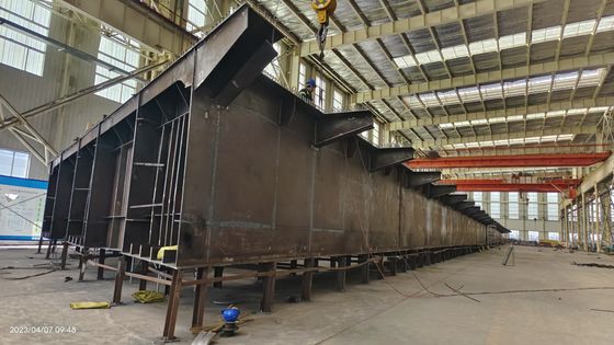 Đường cầu thép thép cao độ bền cho các dự án đường sắt đường cao tốc Thời gian xây dựng ngắn và mạnh