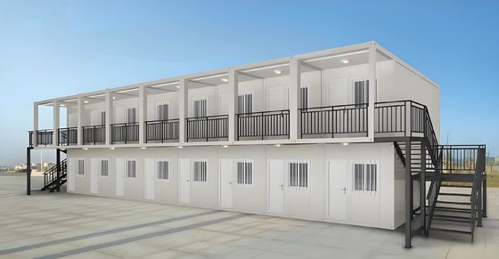 Đồ cước mô-đun thùng chứa tiền chế Nhà nhỏ Q235B
