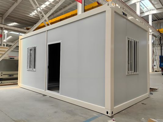20ft cài đặt nhanh Flat Pack Container House Cửa hàng nhà nhỏ