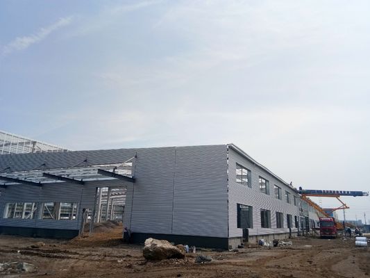 Nhà thép tiền chế tùy chỉnh với khung thép hình H