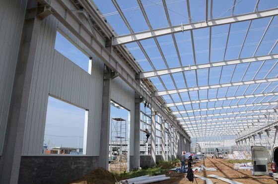 Các tòa nhà cấu trúc thép được thiết kế sẵn theo yêu cầu với hướng dẫn cài đặt miễn phí