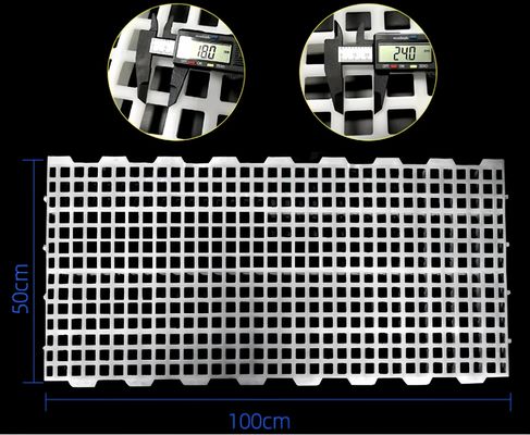 Nhà nuôi gia cầm Nhà gà 2kg 16 * 16mm / 20 * 26mm lỗ