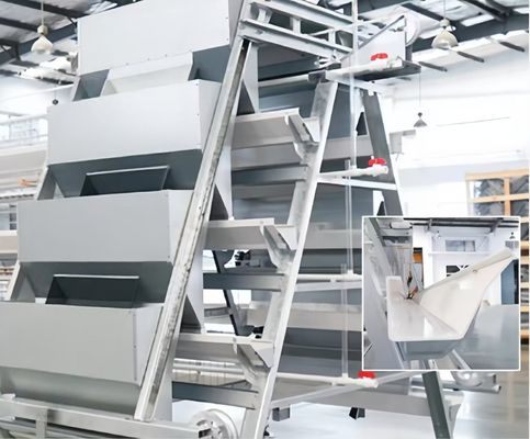 H loại 4 Hồng gà tự động Hồng gia cầm pin thiết bị gia cầm