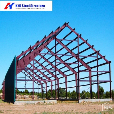 Cơ cấu thép hiện đại kho dự chế Q355b Tòa nhà cấu trúc thép trải dài lớn Tòa nhà kim loại