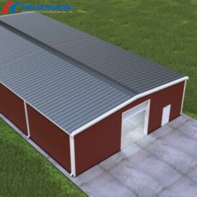 Kết cấu thép cột hình chữ H nhà xưởng tiền chế chống thấm nước để bán