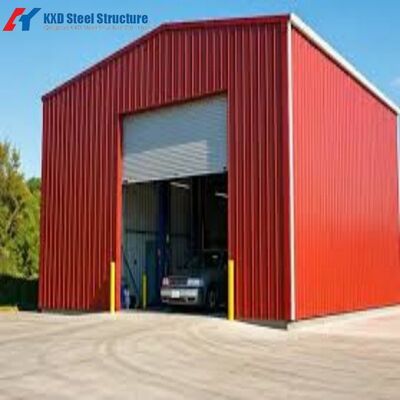 Cấu trúc kim loại Tòa nhà được chế tạo sẵn Cấu trúc thép Tòa nhà cao tầng với thiết kế mô hình 3D