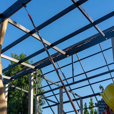 Nhà máy kết cấu thép chống ăn mòn, khổ lớn, thân thiện với môi trường cho mục đích công nghiệp