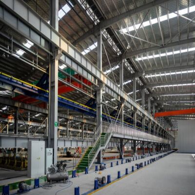 Đơn vị kết cấu thép lắp ghép chi phí thấp với lắp đặt nhanh và kích thước tùy chỉnh