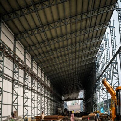 Dự án cấu trúc thép kiến trúc tùy chỉnh với chế tạo chính xác cao và chống động đất