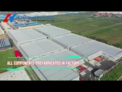 Khung cổng Thép Cấu trúc Tòa nhà Kho dự bị kim loại thương mại