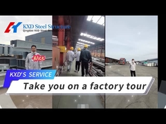 Tòa nhà căn hộ khung thép hiện đại Trung tâm mua sắm tiền chế Tòa nhà kho kim loại