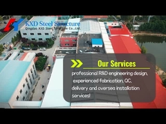 ASTM Xây dựng thép công nghiệp được chế tạo sẵn Xưởng Xây dựng kim loại kho