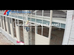 Các tòa nhà công nghiệp được chế tạo sẵn bằng kim loại với vỏ tường kim loại