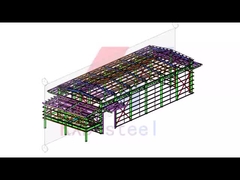 3D Tekla thép cấu trúc kho